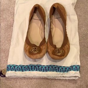 Tory Burch Beige Flats